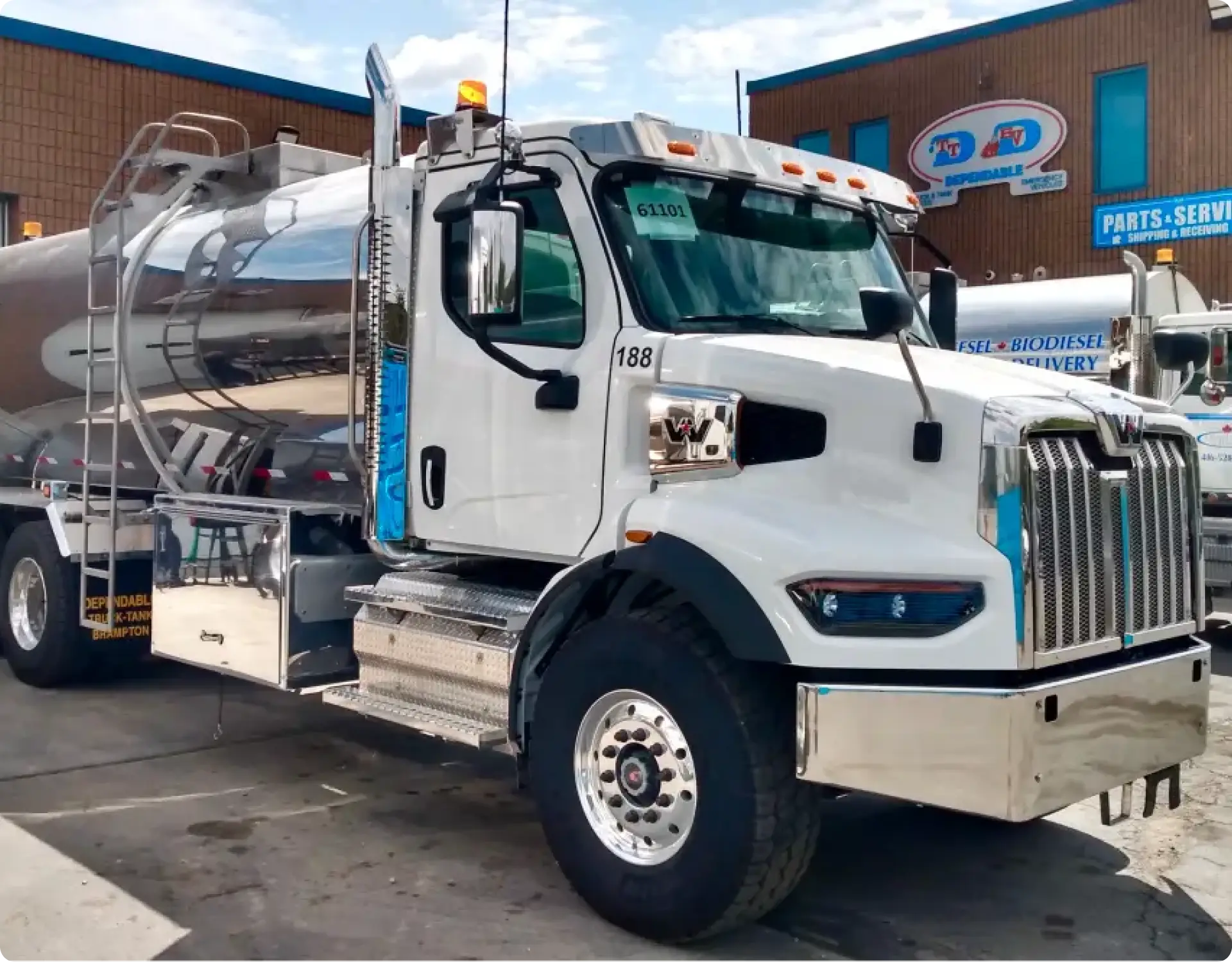 water tanker truck build services