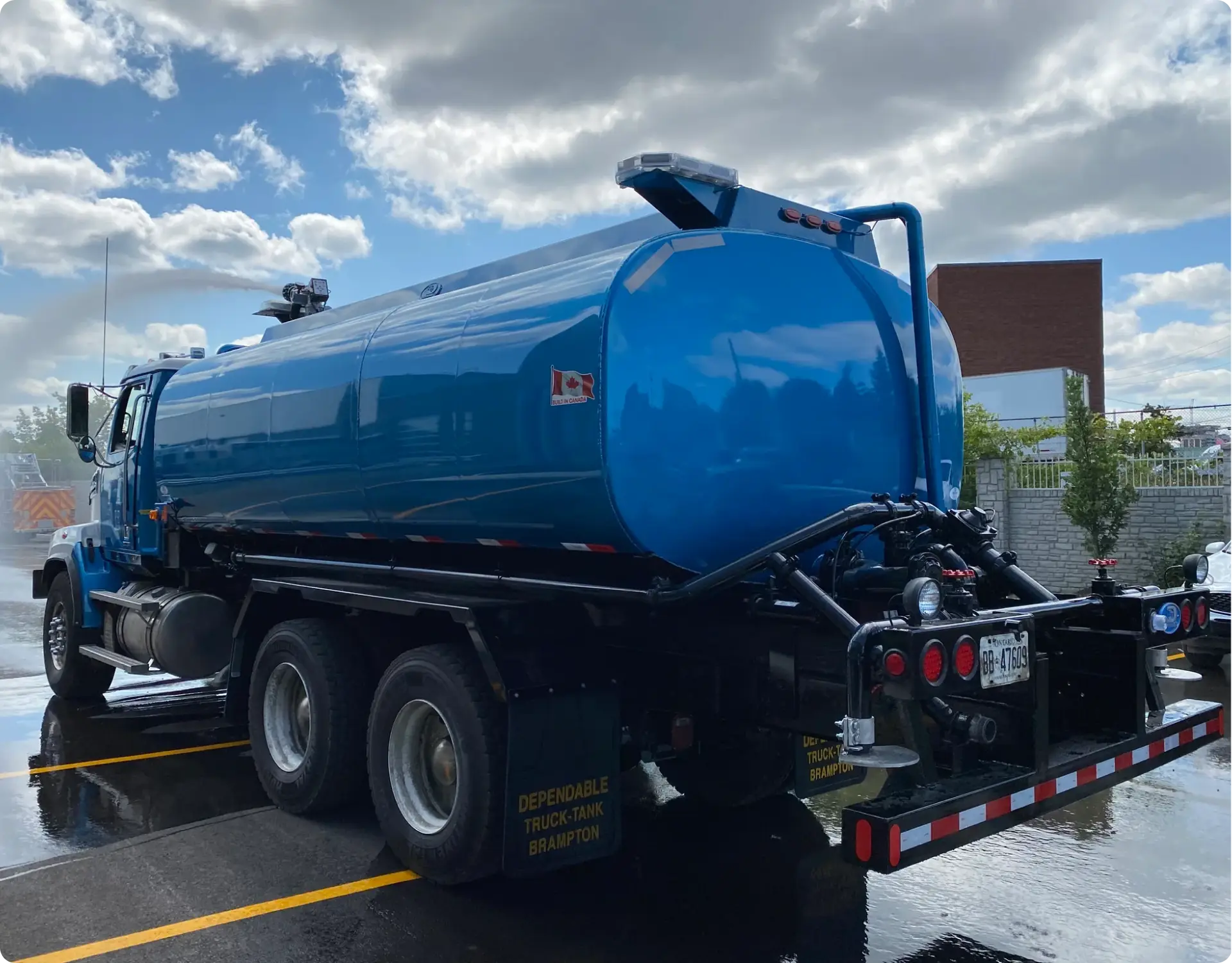 water tanker truck build services