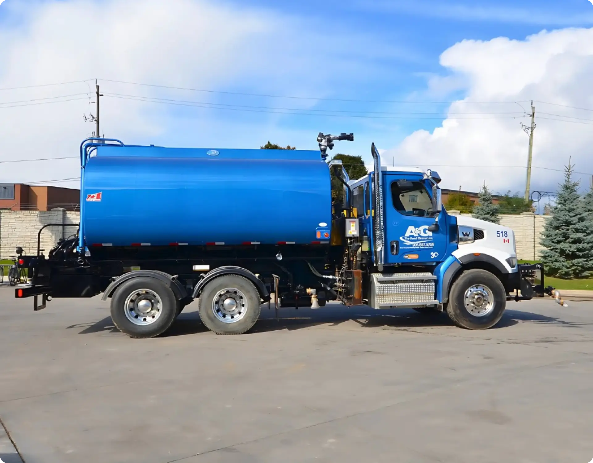water tanker truck build services