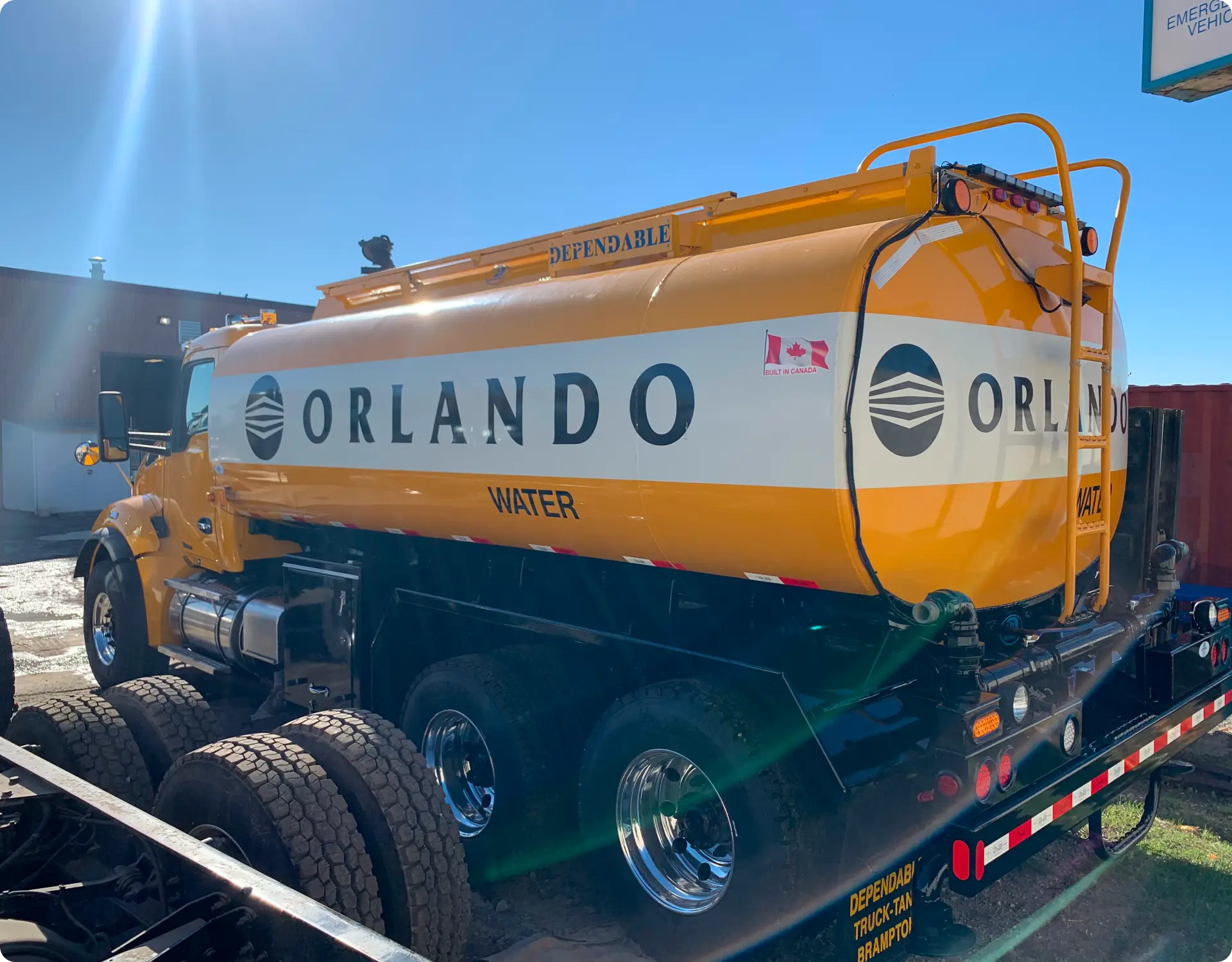 water tanker truck build services