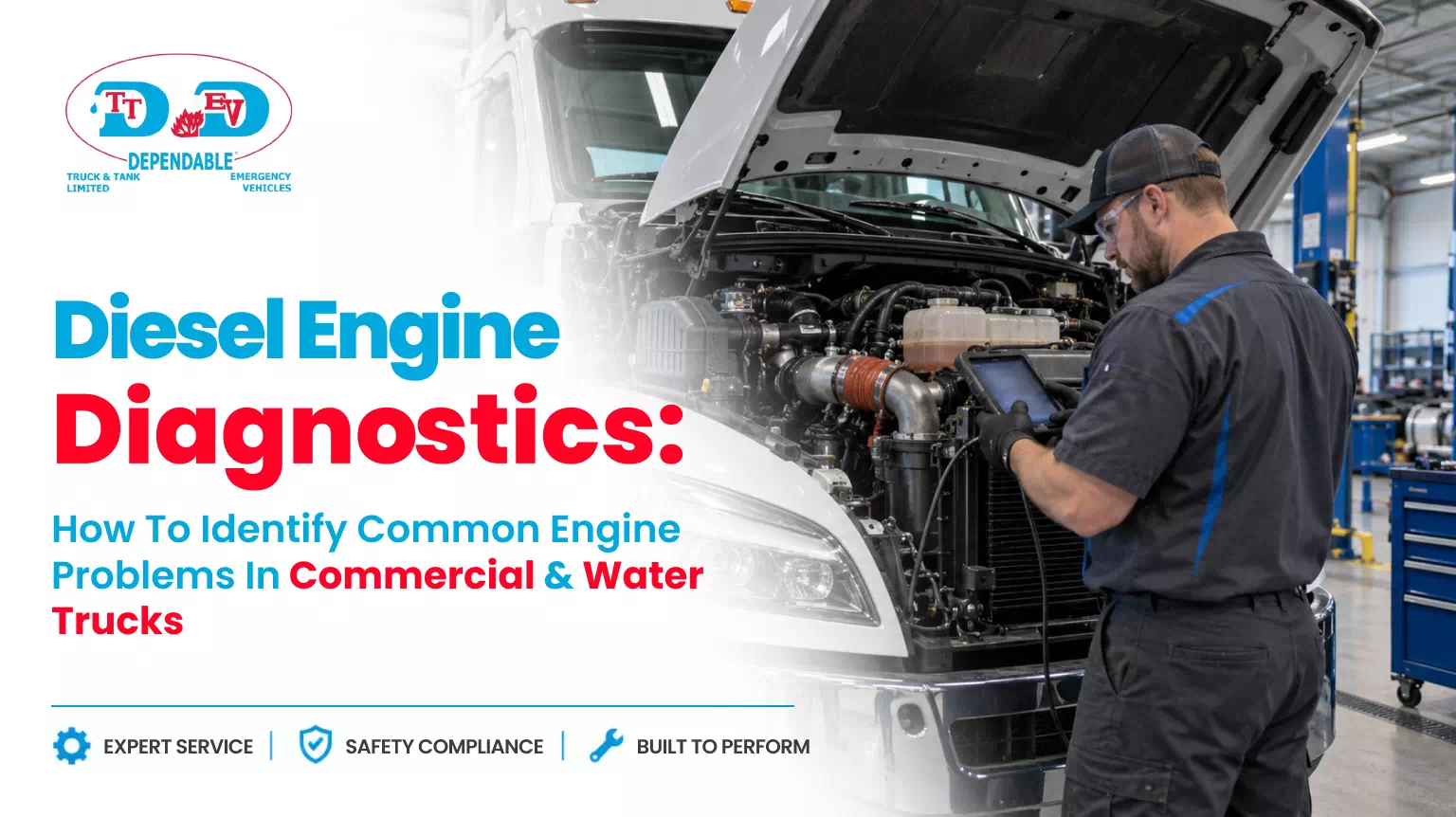 Diesel Engine Diagnostics for Commercial & Water Trucks