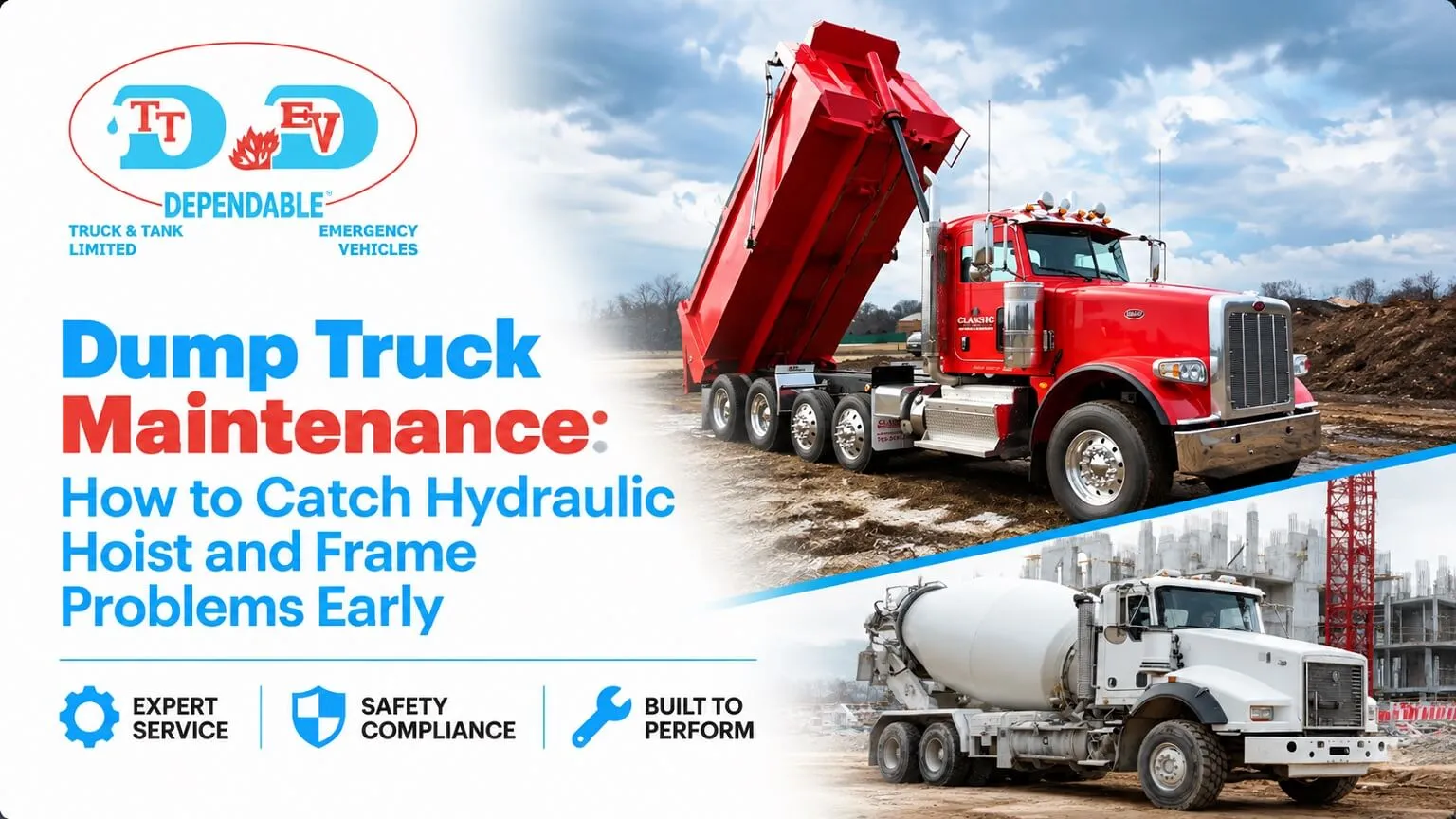 Dump Truck Maintenance Checklist for Reliable Fleet Service