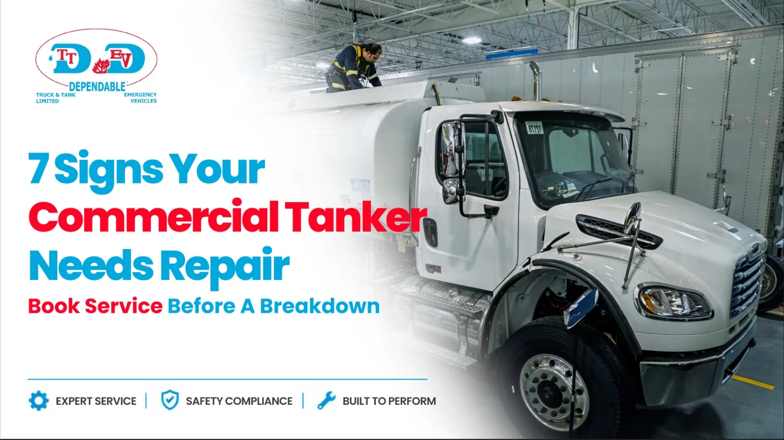 Tanker Truck Repair Warning Signs | Book an Inspection